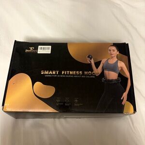 Black Smart Fitness Hoop